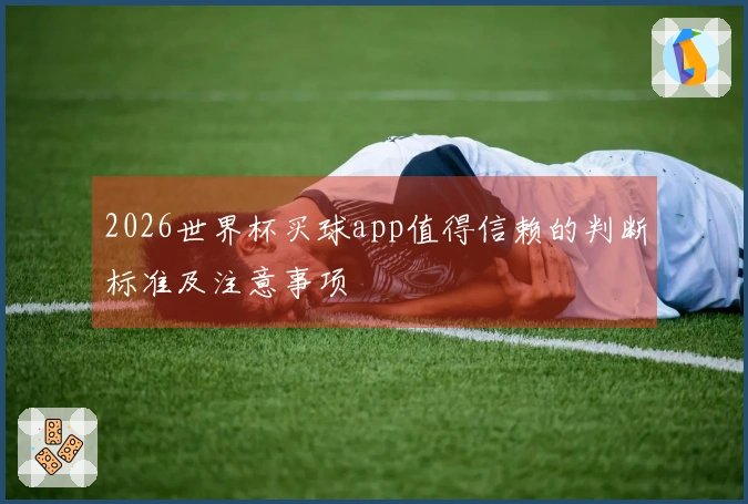 2026世界杯买球app值得信赖的判断标准及注意事项